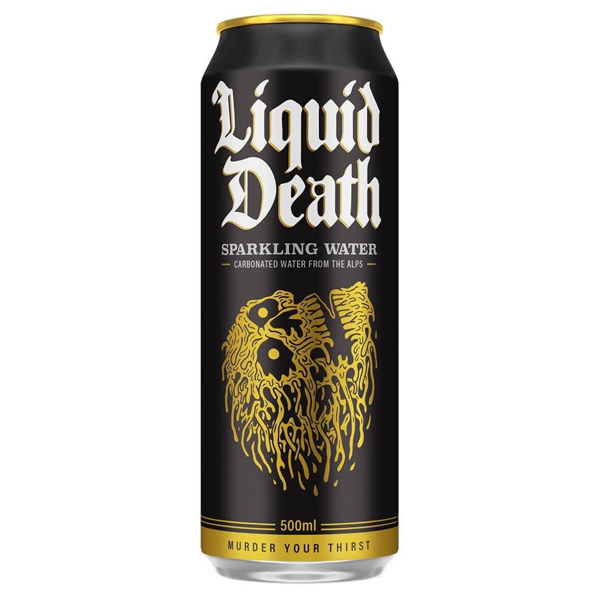 Liquid Death Sparkling Water 500ml Candydreams.no